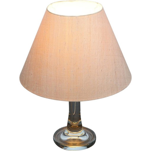 Lampe de chevet en verre vintage pour Holmegaard, 1960