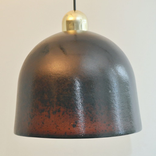 Peill And Putzler Large Dome Suspension Lamp