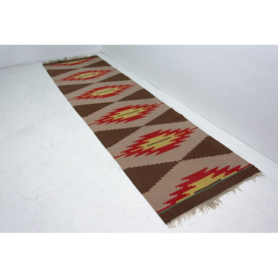 Image 1 of Tapis moderne Mid Century Kelim 1960s
