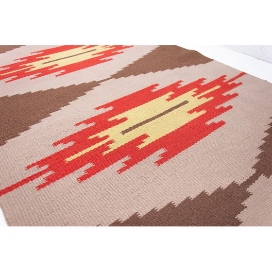 Image 1 of Tapis moderne Mid Century Kelim 1960s