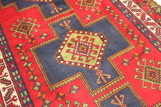 Image 1 of Tapis persan original noué à la main Ardebil Ancien 364 X 166 cm Top condition