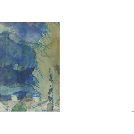 Image 1 of Peinture vintage de Frideborg Bryth, 1950