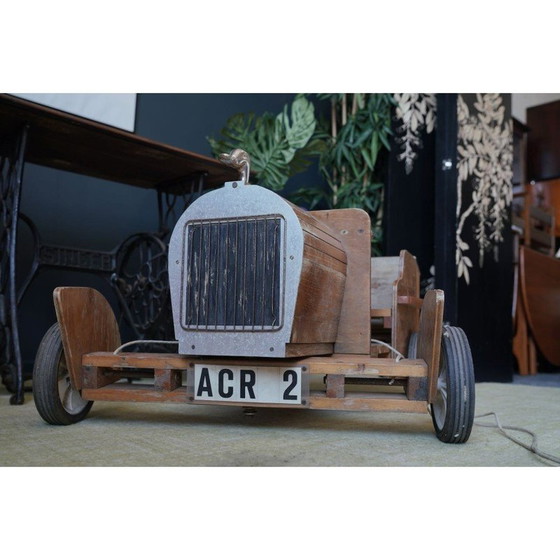 Image 1 of Voiture-jouet vintage en bois