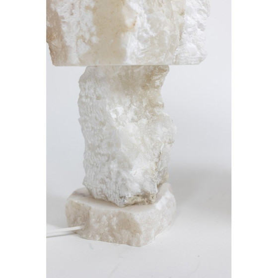 Image 1 of Paire de lampes vintage en albâtre