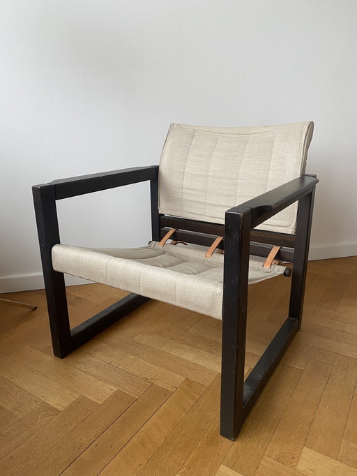 Fauteuil Safari Creafort par J.G. Steenkamer, années 70