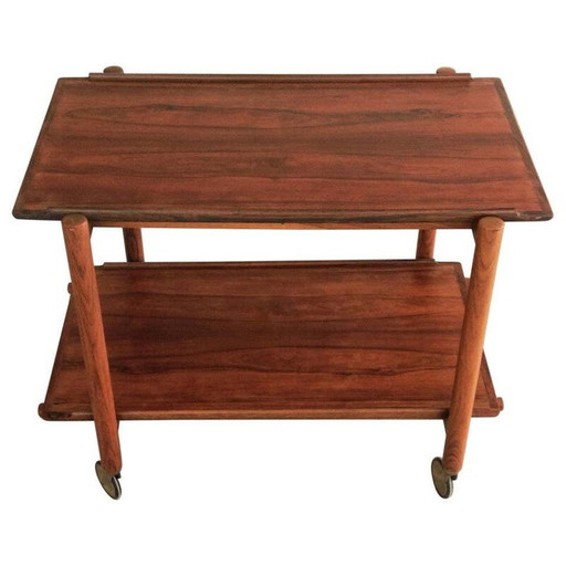 Table de bar modulaire en palissandre Poul Hundevad danois 1960s