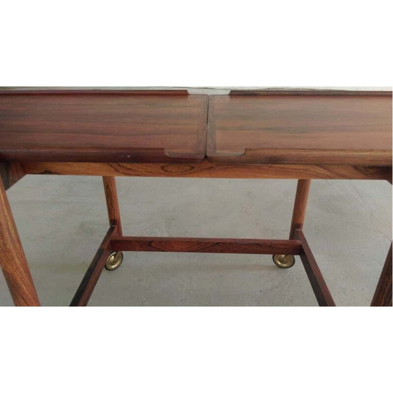 Image 1 of Table de bar modulaire en palissandre Poul Hundevad danois 1960s