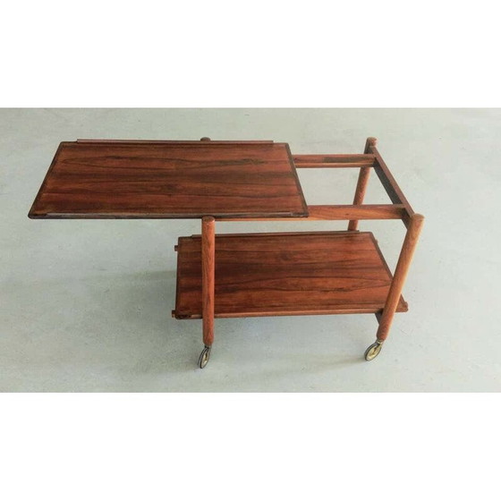 Image 1 of Table de bar modulaire en palissandre Poul Hundevad danois 1960s