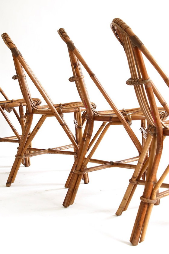 Image 1 of Chaises En Rotin Pierre Hardy Pour La Maison Hardy