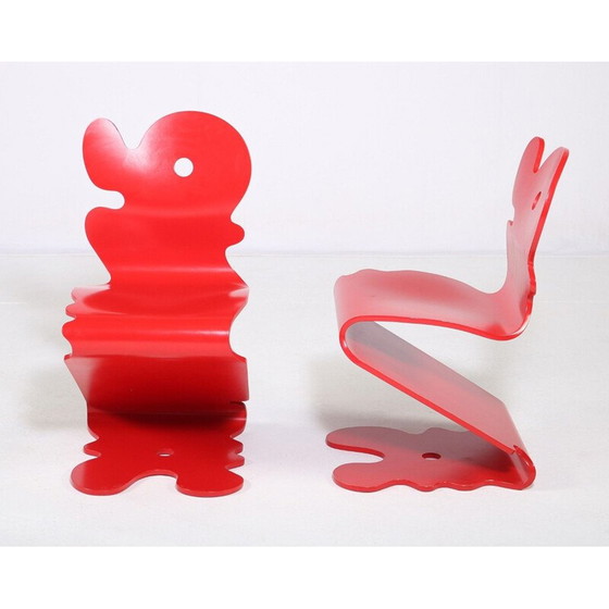 Image 1 of Verner Panton Chaises Pantonic 5010 pour Studio Hag