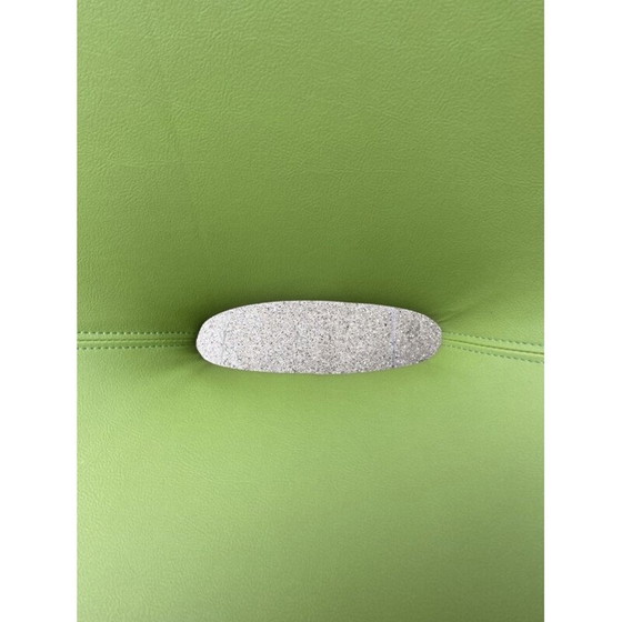 Image 1 of Paire de chaises Tonneau vintage en imitation verte par Pierre Guariche, 1955