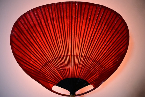 Image 1 of Paire d'appliques "Uchiwa" par Ingo Maurer pour M Design, 1970S