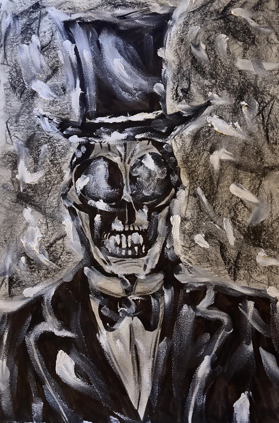 Image 1 of Titre : Baron Samedi. Dessin de Max Moszkowicz