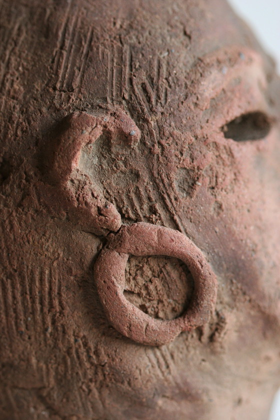 Image 1 of Tête de guerrier Haniwa