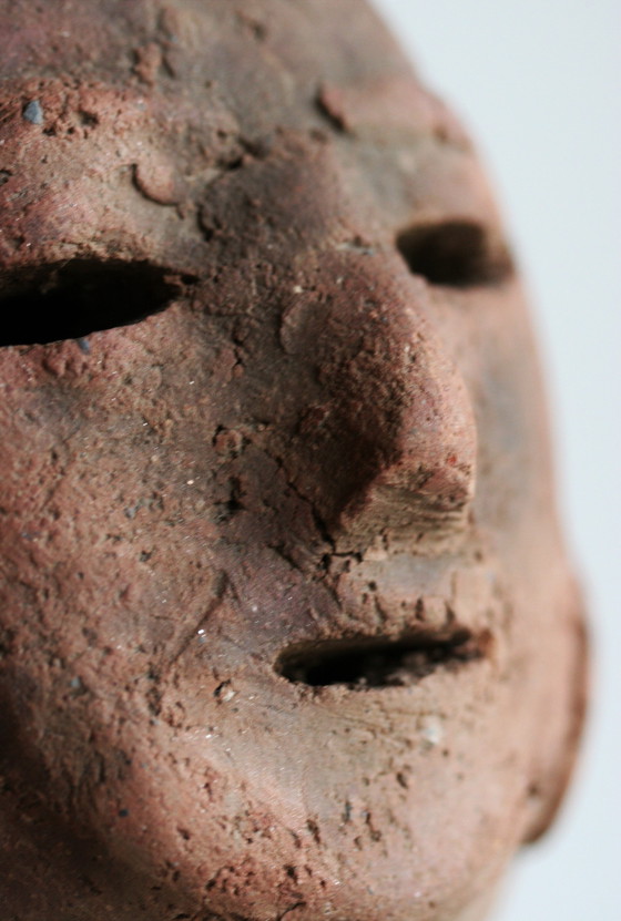 Image 1 of Tête de guerrier Haniwa