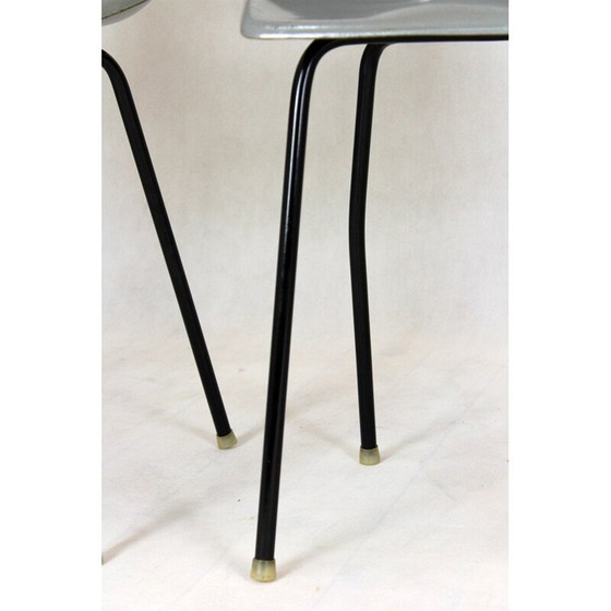 Image 1 of Ensemble de 4 chaises vintage en fibre de verre par Miroslav Navratil pour Vertex 1960s