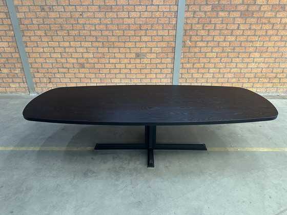 Image 1 of Qliv Cross Table Danish Oval