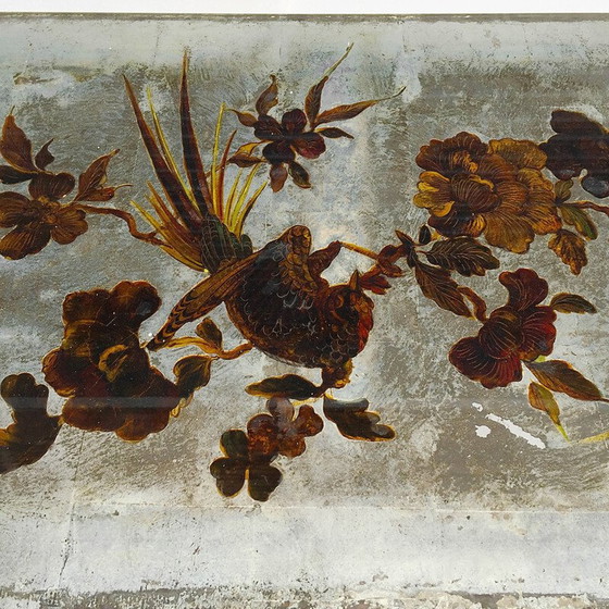 Image 1 of Table basse vintage en métal doré par René Drouet - années 1940