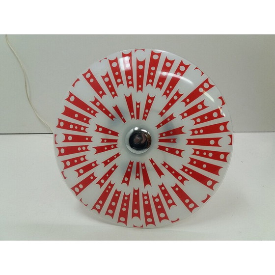 Image 1 of Suspension en verre du Mid Century Napako 1960s