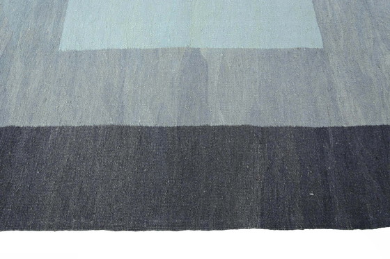 Image 1 of Designer Kilim Fars tissé à la main - 213 X 199 cm - Design géométrique moderne