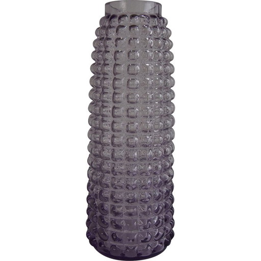 Vase vintage en verre Prachen tchèque par Frantisek Koudelka, 1970