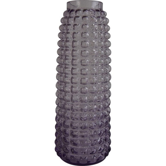 Image 1 of Vase vintage en verre Prachen tchèque par Frantisek Koudelka, 1970