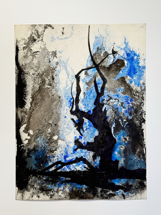 Image 1 of Eugene Eechaut (1928-2019) - Composition à l'encre 1982