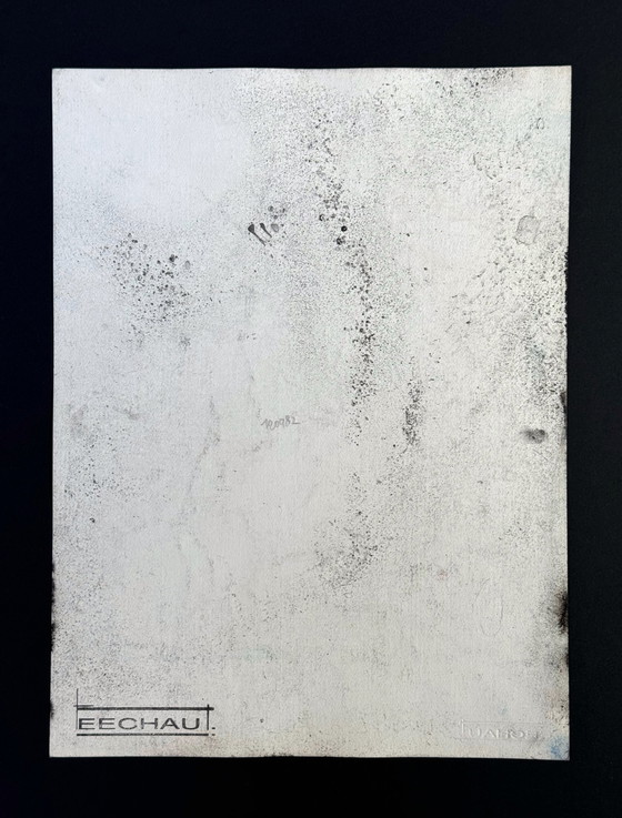 Image 1 of Eugene Eechaut (1928-2019) - Composition à l'encre 1982