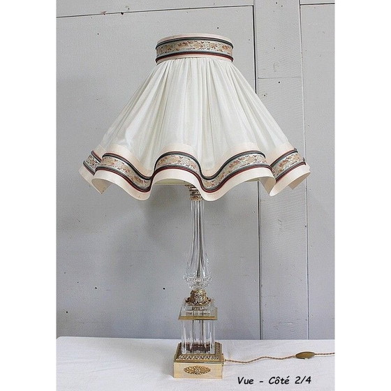 Lampe vintage en cristal taillé, 1940 (photo 6 of 13)