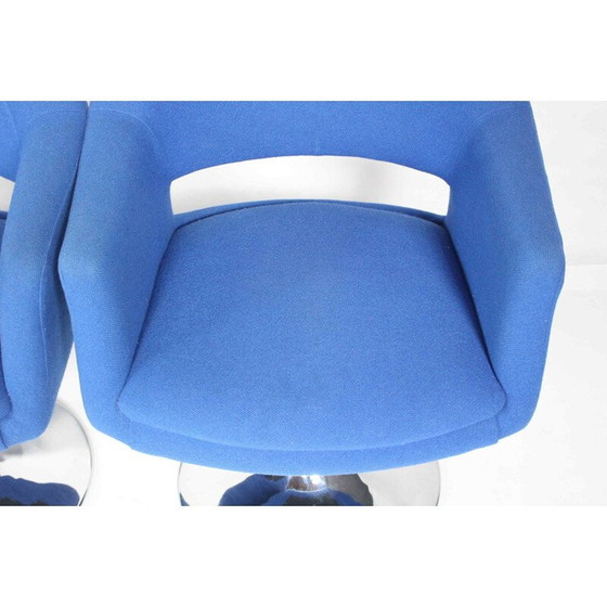 Image 1 of Ensemble de 5 chaises pivotantes vintage Largo de Johanson Design - années 2000