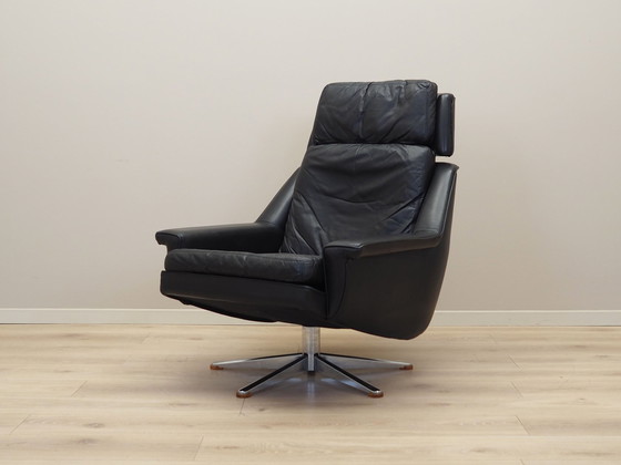 Image 1 of Fauteuil pivotant, Design danois, 1970S, Designer : Werner Langenfeld, Manufacture : Esa