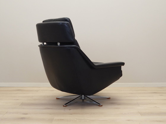 Image 1 of Fauteuil pivotant, Design danois, 1970S, Designer : Werner Langenfeld, Manufacture : Esa