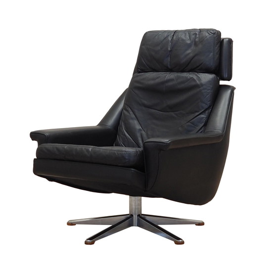 Image 1 of Fauteuil pivotant, Design danois, 1970S, Designer : Werner Langenfeld, Manufacture : Esa