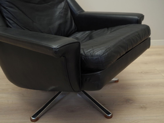 Image 1 of Fauteuil pivotant, Design danois, 1970S, Designer : Werner Langenfeld, Manufacture : Esa