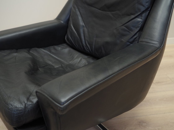 Image 1 of Fauteuil pivotant, Design danois, 1970S, Designer : Werner Langenfeld, Manufacture : Esa