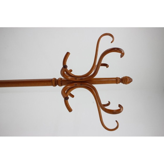 Image 1 of Porte-manteau vintage en hêtre par Ton, Tchécoslovaquie 1980