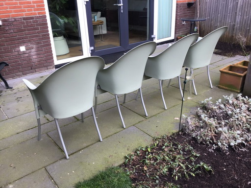 4 X Lord Yo Garden Chair By Philippe Starck