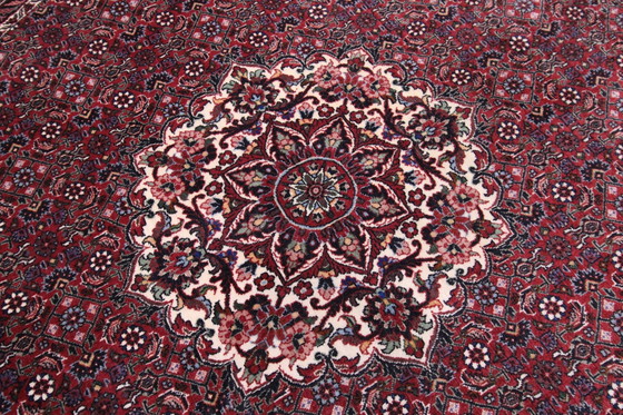 Image 1 of Tapis persan original noué à la main Bidjar Takab Très fin Noué 150 X 150 cm Top condition