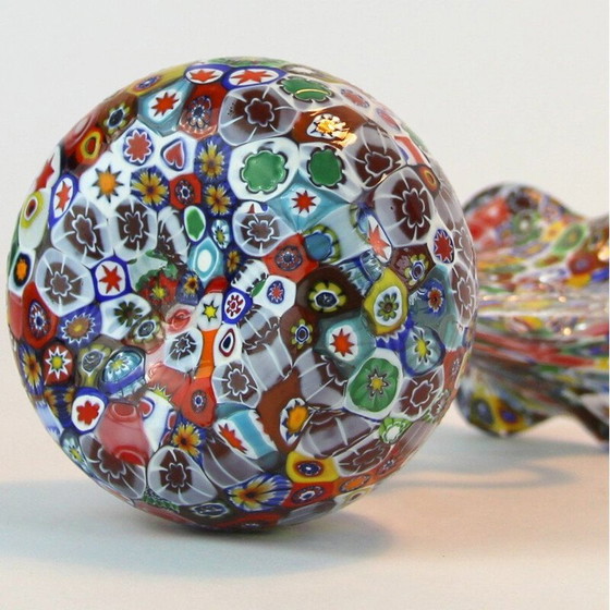 Image 1 of Vintage Murano Glass Vase from Fratelli Toso, 1960