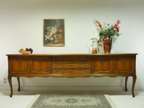 Image 1 of Buffet vintage, design Chippendale, années 60, Allemagne