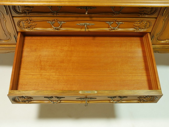Image 1 of Buffet vintage, design Chippendale, années 60, Allemagne