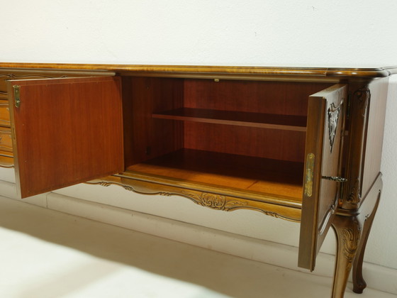 Image 1 of Buffet vintage, design Chippendale, années 60, Allemagne
