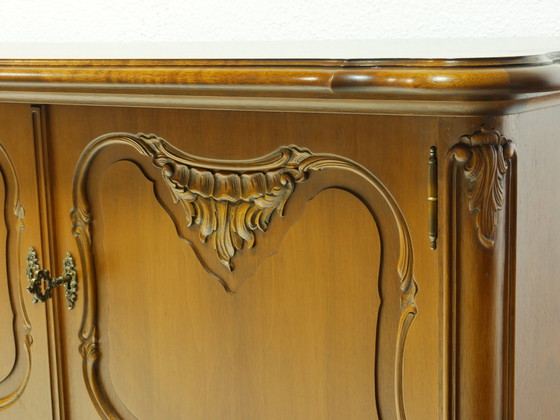 Image 1 of Buffet vintage, design Chippendale, années 60, Allemagne