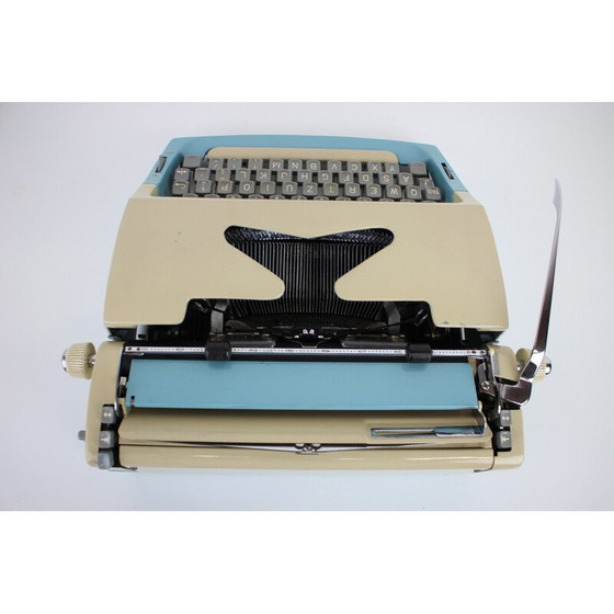 Image 1 of Machine à écrire vintage en métal et plastique pour Consul, Tchécoslovaquie 1960