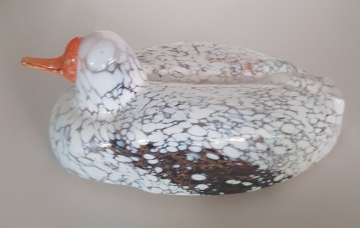 Oiseau en verre par Bertil Vallien pour Kosta Boda