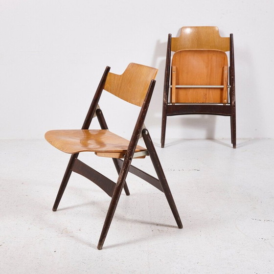 Image 1 of Chaise pliante vintage 1952s