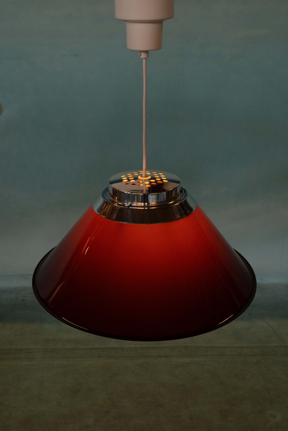 Image 1 of Design suédois de l'ère spatiale, lampe suspendue Mars Ateljé Lyktan Mars