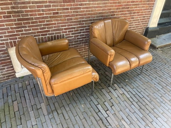 Image 1 of 2x Girsberger Eurochairs, Hans Eichenberger