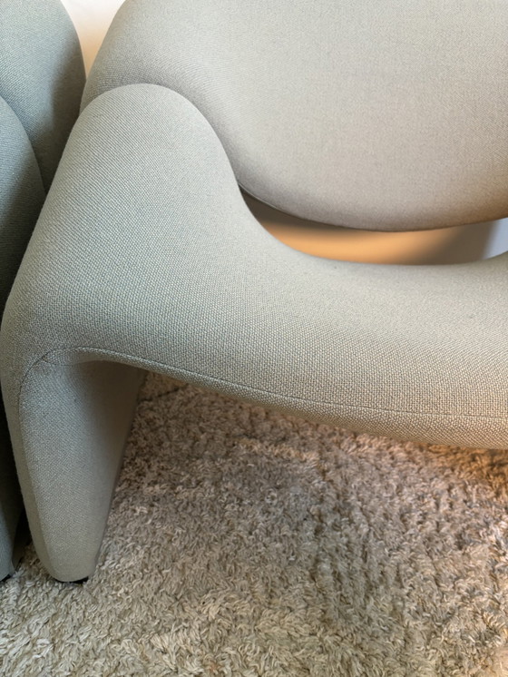 Image 1 of 2x Pierre Paulin Groovy Lounge Chair Artifort