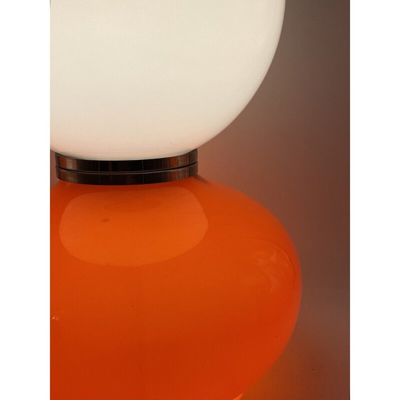 Image 1 of Lampe de table vintage en verre de l'ère spatiale, Massive Belgium 1970
